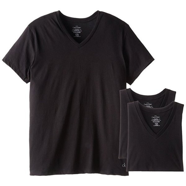 Men's Undershirts Cotton Classics 3 Pack V Neck Tshirts