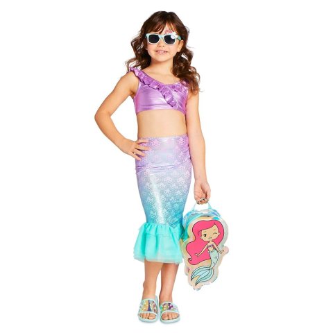 DisneyAriel Deluxe Swimsuit Set for Girls – The Little Mermaid | shopDisney