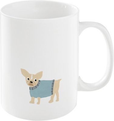Pet Shop by Fringe Studio Happy Frenchie Coffee Mug, 12-oz - Chewy.com