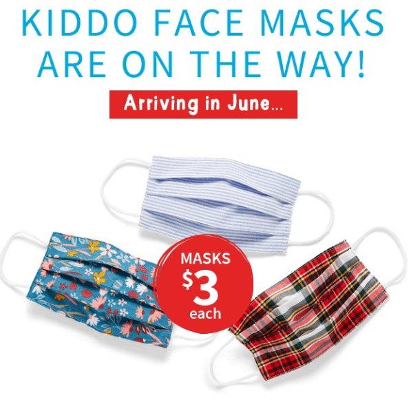Kiddo Face Masks