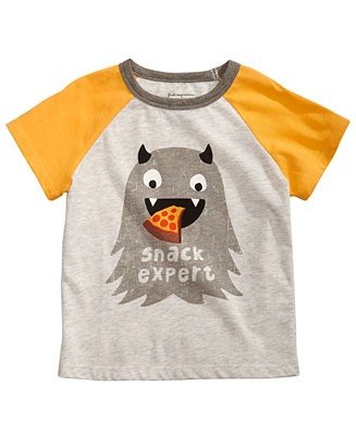 Baby Boys Graphic-Print Colorblocked Raglan T-Shirt, Created for Macy's