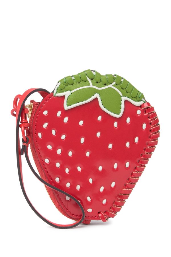 Fruit Coin Leather Pouch