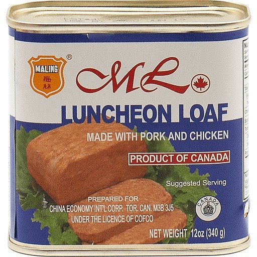 Maling Luncheon Loaf Blue Can 12 OZ