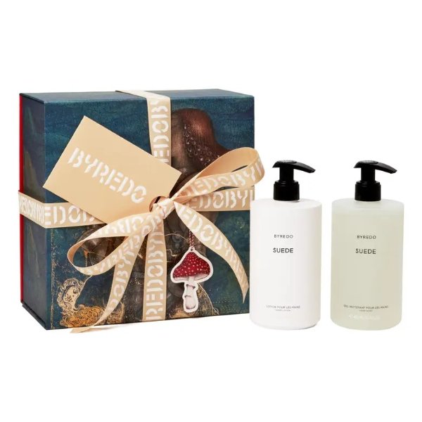 Suede Hand Wash & Lotion Set