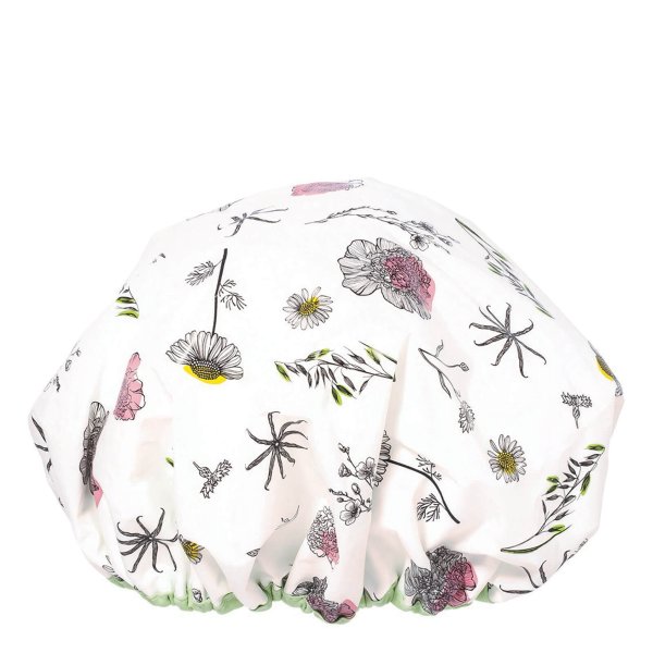 Terrycloth Lined Shower Cap