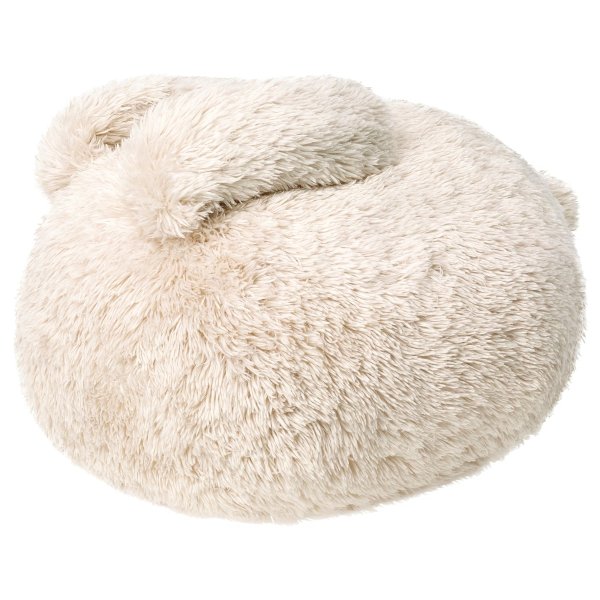 FOSSTA Cushion, beige rabbit, 20x14" - IKEA