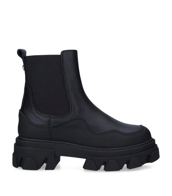 Sale | Steve Madden Leather Merilyn Ankle Boots 50 | Harrods US