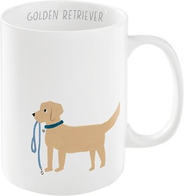 Pet Shop by Fringe Studio Happy Golden Retriever Coffee Mug, 12-oz - Chewy.com