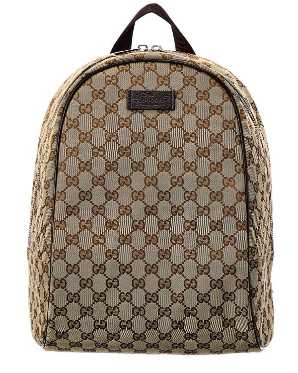 GG Canvas Backpack