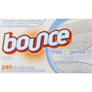 Bounce 烘干柔顺纸 240片（6包）