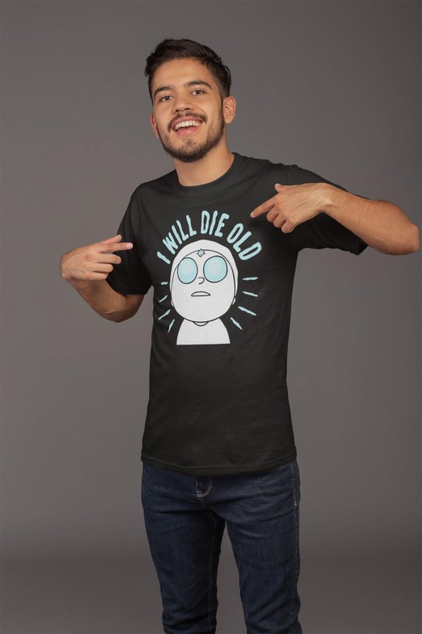 Rick and Morty I Will Die Old T-Shirt | GameStop
