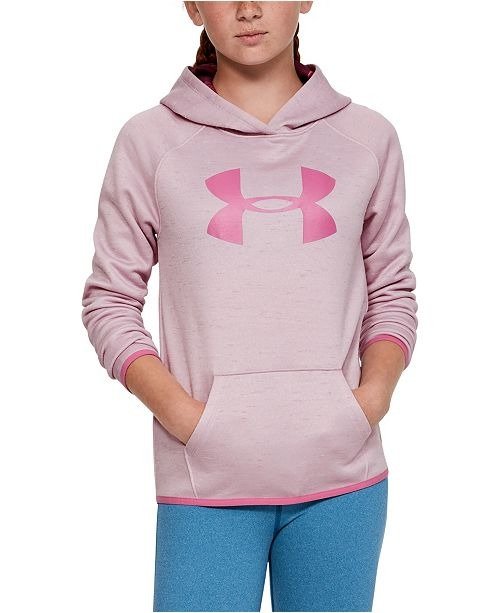 Girls' Armour Fleece® Big Logo Twist Hoodie