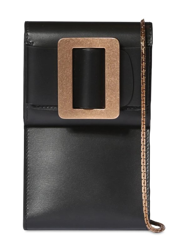 BUCKLE FLAP LEATHER CASE