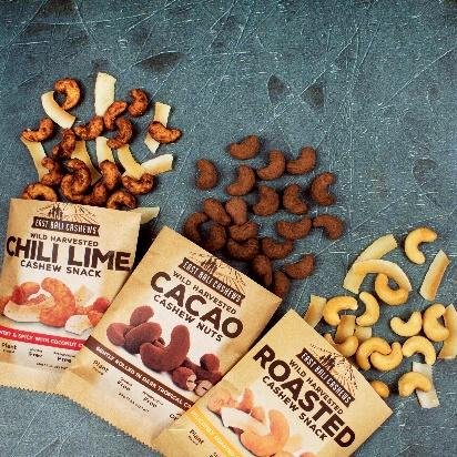 Bali Cashews, Variety Cashew Nut Snack Packs (10 Count) - Gluten Free, Non-GMO, Vegan Friendly