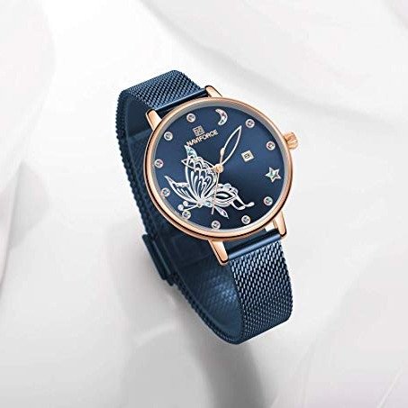 Womens Fashion Watches Waterproof Analog Luxury Wristwatch Unique Face Design Casual Dress Watches for Ladies