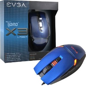 EVGA TORQ X3L Laser Gaming Mouse Blue 901-X1-1031-KR