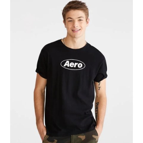 Aero Oval Applique T恤
