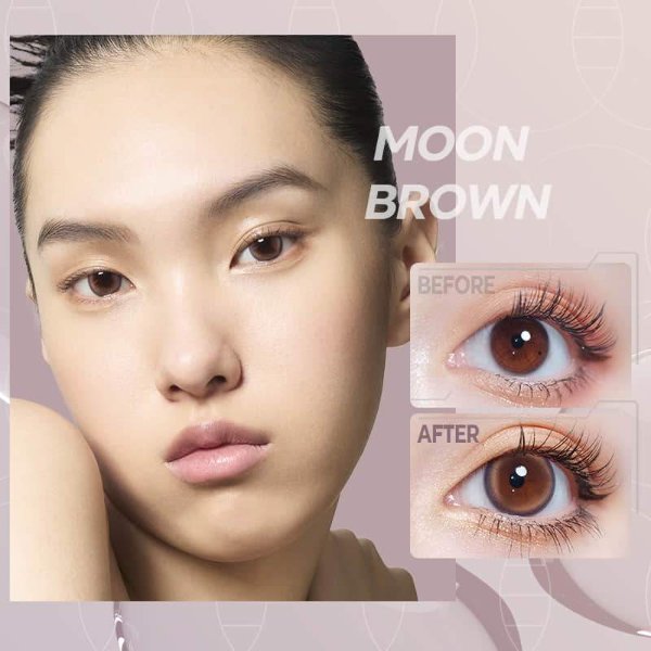 Moon Brown Color Contacts 1-Day Highlight Pro(10pcs)