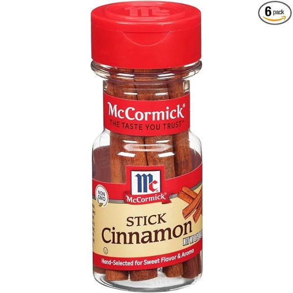 Cinnamon Sticks, 0.75 oz (Pack of 6)