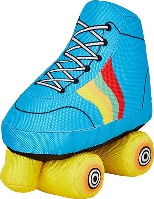 Retro Roller Skate Plush Squeaky Dog Toy - Chewy.com