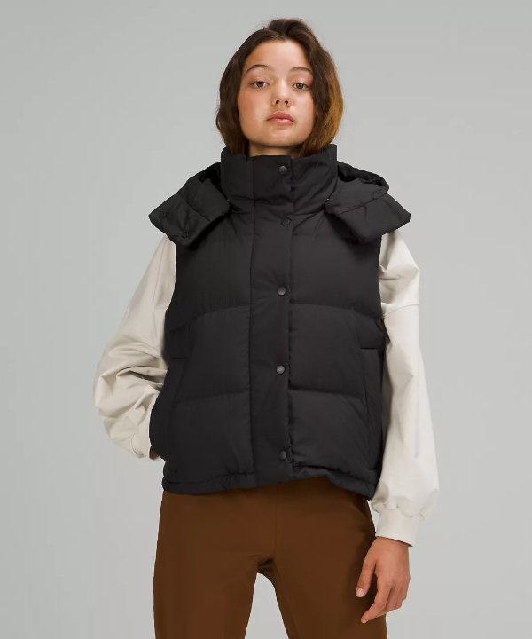 Wunder Puff Crop Vest | Women's Coats & Jackets | lululemon