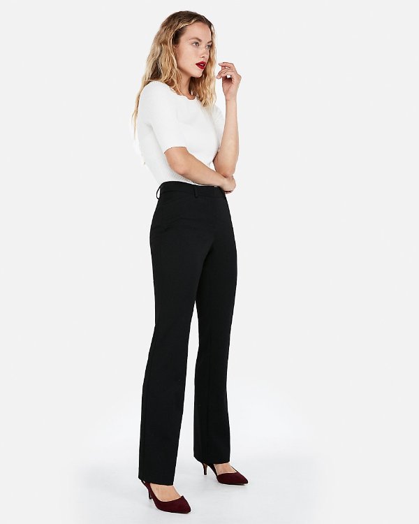 Mid Rise Barely Boot Curve Pant