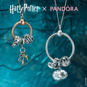 上新：Pandora X Harry Potter 联名 金色飞贼、会飞的钥匙 哈迷必入