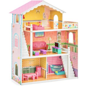 Best Choice Products 3-Story Wood Dollhouse
