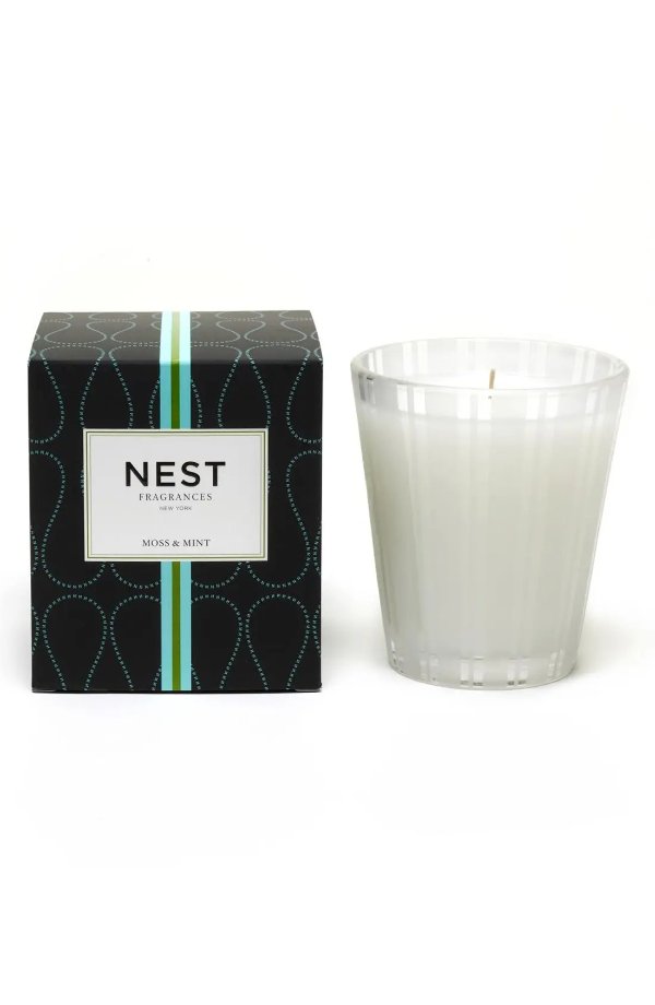 Moss & Mint Scented Candle