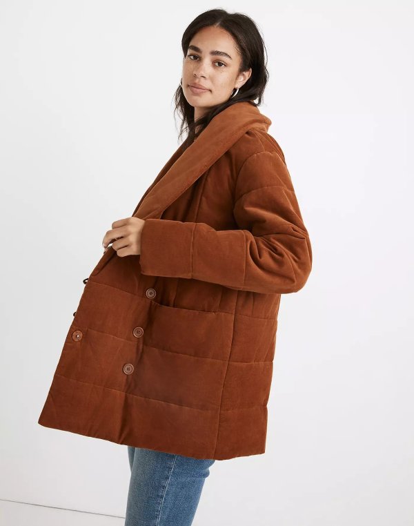 Corduroy Ensley Quilted Jacket