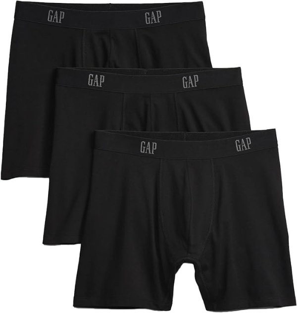 Men's 3-Pack Boxer Brief Underpants Underwear