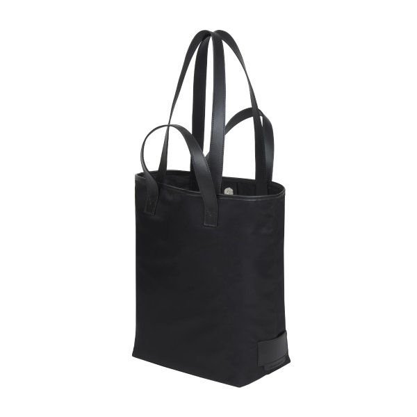 Carry All Black Nylon and Black Leather Trim