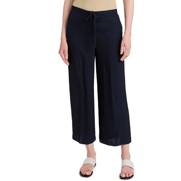 Women's Wide Crop Pants