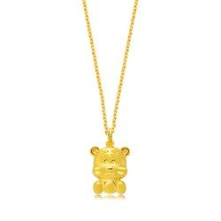 Chinese Gifting Collection 'New Year & Chinese Zodiac' 999.9 Gold Tiger Pendant | Chow Sang Sang Jewellery eShop