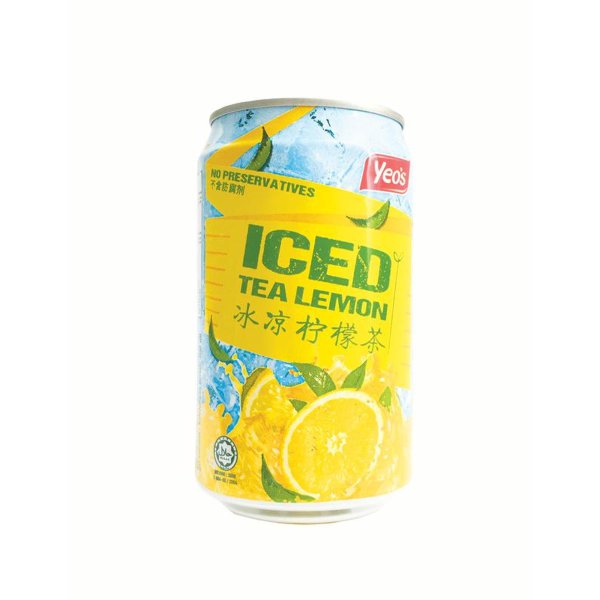 (Pack of 24) Yeo's Iced Lemon Tea Drink, 10.1 Fl Oz, 24 Count