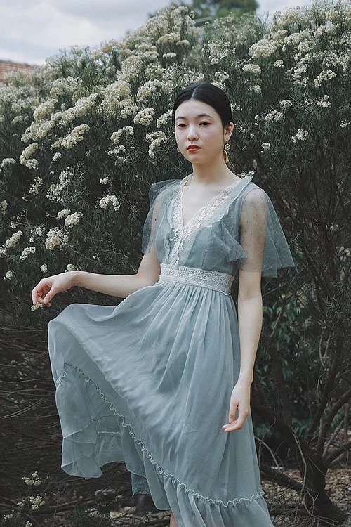MoliFusu| Summer Gardenia Dress