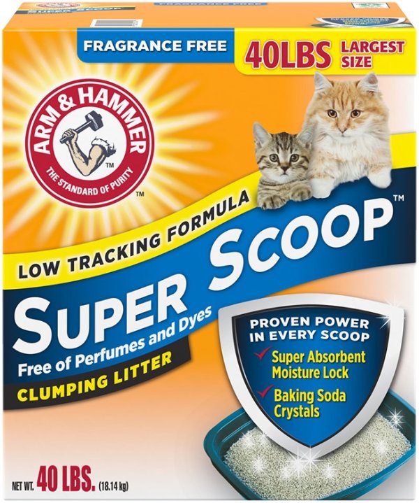 Super Scoop Unscented Clumping Litter | Petflow