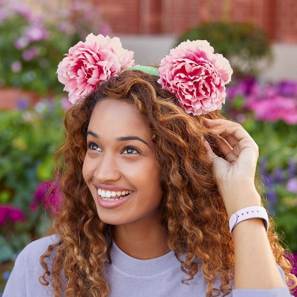 Mickey Mouse Floral Ear Headband | shopDisney