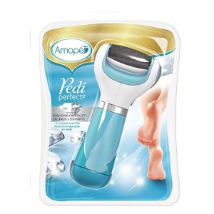 Amopé Pedi Perfect Electronic Foot File with Diamond Crystals