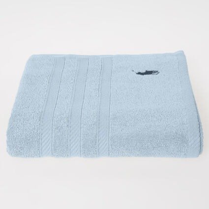 奶油蓝毛巾 48x92cm