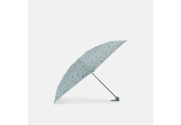 Uv Protection Mini Umbrella In Mystical Floral Print