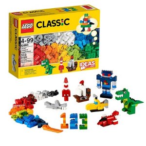 史低价：LEGO 经典创意玩具盒10693补充装303片