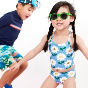 Hanna Andersson 儿童春夏服饰促销，泳衣全面上市