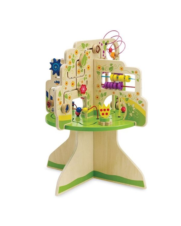 Tree Top Adventure Wooden Activity Center - Ages 12m+