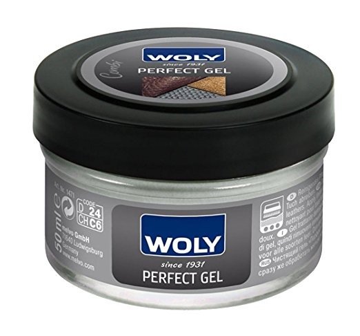 Woly Gentle Leather Cleaning & Conditioning Gel for Shoes, Handbags & Clothes.