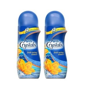 (2 Pack) Purex Crystals In-Wash Fragrance Booster, Fresh Spring Waters, 15.5 Ounce @ Walmart