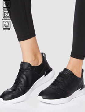 CARE OF by PUMA Women's Leather Platform Court Low-top Sneakers Sale