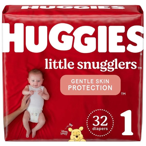Little Snugglers Baby Diapers Size 1