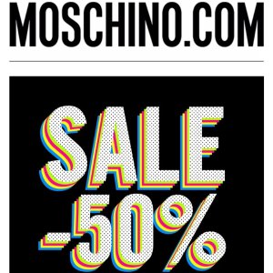 Moschino Women & Men's Clothing Sale