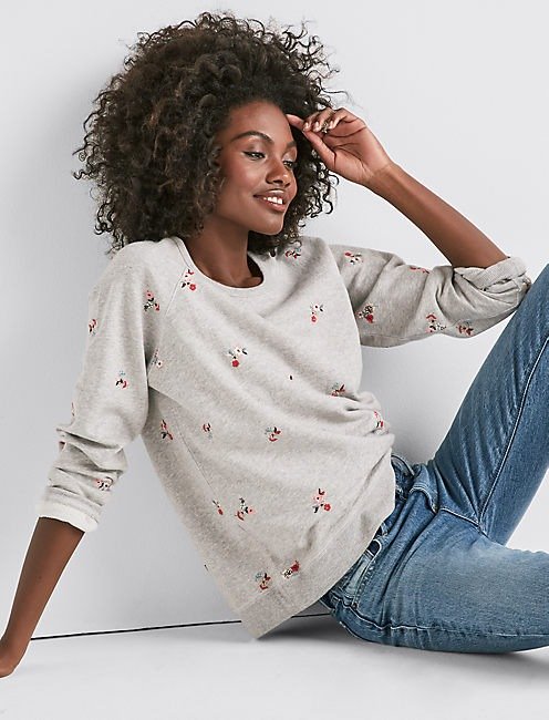 Embroidered Pullover | Lucky Brand
